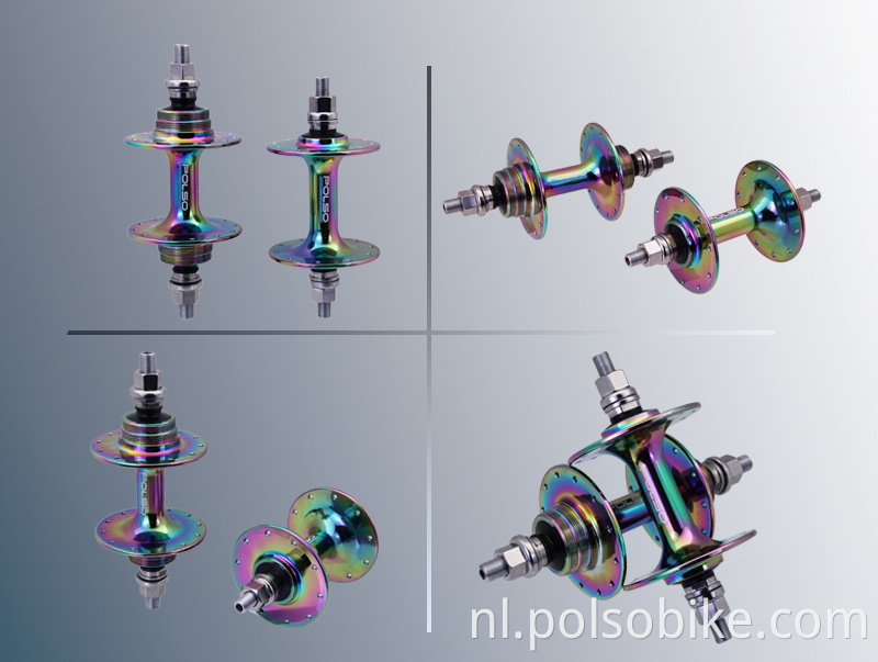 fixed gear hub oil slick